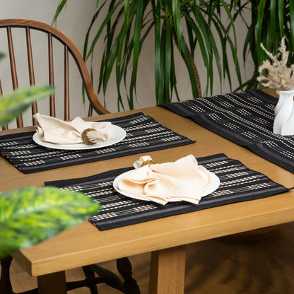EMAAN STRIPED PLACEMAT
